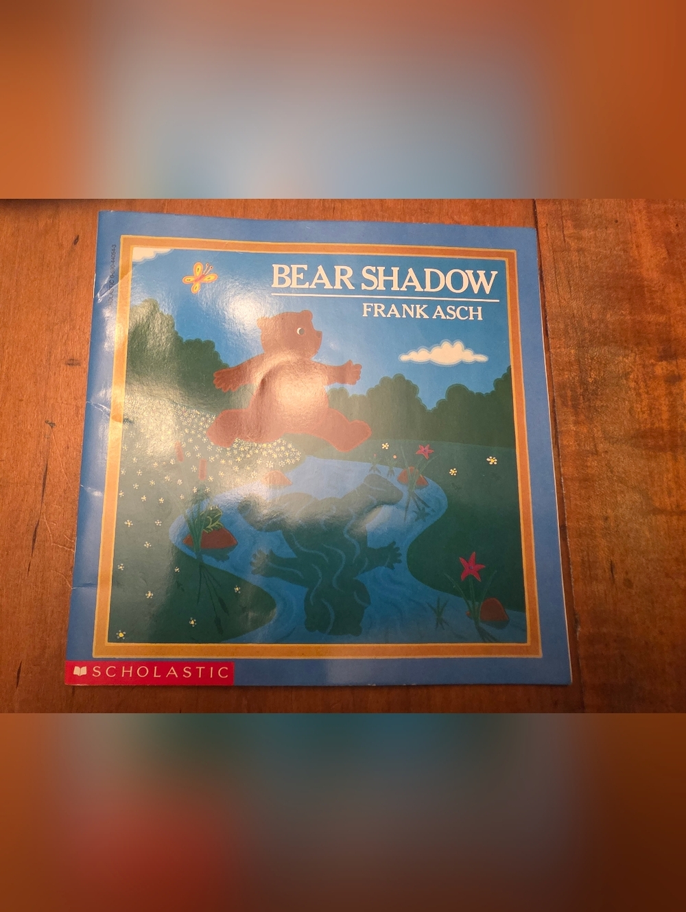 Bear Shadow ~ Frank Asch ~ 1990 Scholastic Book VERY GOOD